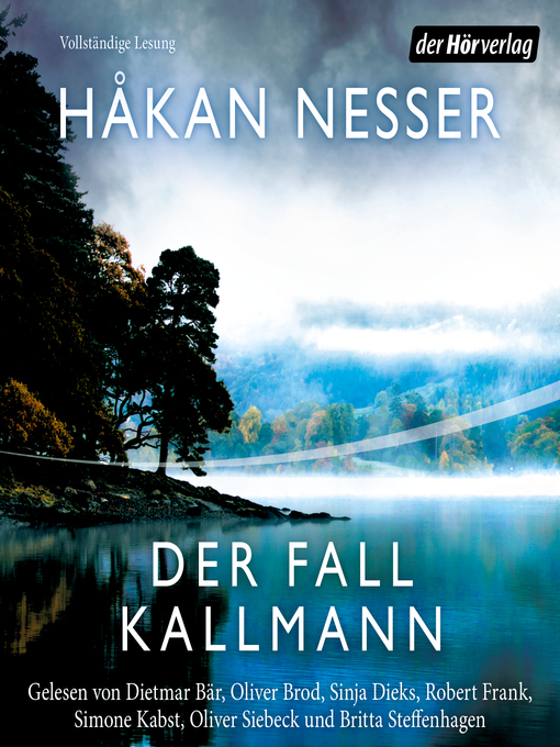 Title details for Der Fall Kallmann by Håkan Nesser - Wait list